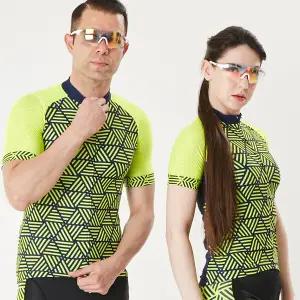 국내제작 고밀착 고탄력 자전거의류 반팔반바지 별도구매 니플 형광트라이앵글