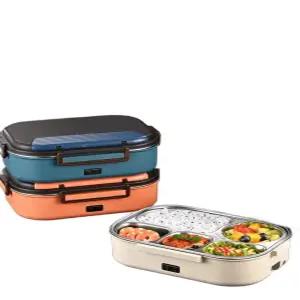 전기 차량용 휴대용 도시락 야외 낚시 1200ml 캠핑