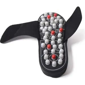 남성용 남사친 동계 지압 슬리퍼 자갈 발지압 건강 실내 사무실 압슬 실내용