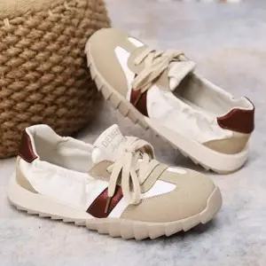 [옷자락]여자 봄 가을 가벼운 가죽 캐주얼 스니커즈