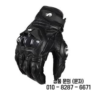 Furygan AFS 6 오토바이 장갑 탄소 섬유 가죽 오프로드 레이싱 짧은 라이딩 보호