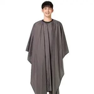 정전기방지 실키 미용 커트보 헤어 이발 머리손질 컷트 염색 가운 미용보