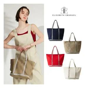 [엘리자베스엠마누엘] 여성 캔버스쇼퍼백_4종 택1 896746