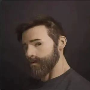 핸섬 수염 라텍스 리얼 실리콘 가면 남자 분장 얼굴 마스크 소품 할로윈