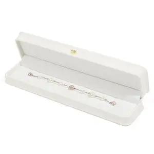 보석상자 악세사리함 악세사리정리함 팔찌 화이트 하드케이스 긴사각 크라운 주얼리