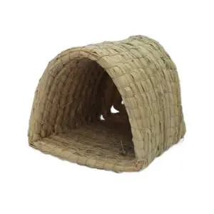 풀하우스 애완동물 전용 침대 병아리 이동식장 이동식 메추리 닭장 알낳는집 천연 건초