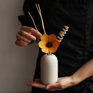 소박한 가정 장식 현대 농가 장식을 세라믹 선반 꽃병 테이블 거실 1세트 위한