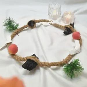 전통 가란드 출산 금줄 임신 축하 선물