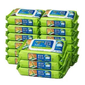 [NS홈쇼핑]실속 물걸레 부직포 청소포 38X20cm 30매 대형 15개입 손걸레 청소용 일회용 물티슈..