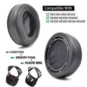Hifiman-HE400 400I 400S HE560 560I HE500 300 350 HE3 5 6 헤드폰용 새 교체 이어 패드 이어 머프 패드