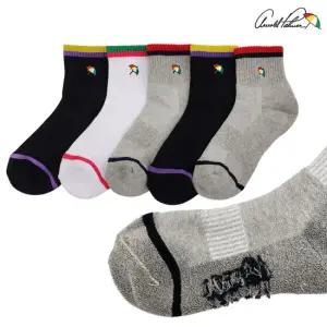 아놀드파마 여성 도톰한 발바닥 파일 단목 양말 스포츠 등산 5켤레 세트