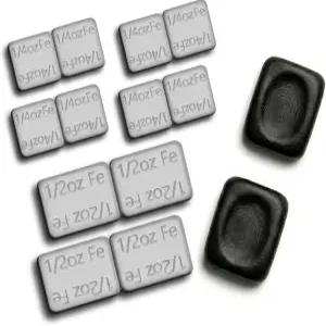 DZrudun Pinewood 자동차 중량 및 텅스텐 퍼티 키트 - 무연 총 5온스(텅스텐 + 4온스 더비 중량) 최대 속도