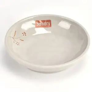 멜라민 반찬 그릇 앞접시 찬기 식기 쿠프 접시 6in IHV1+9ZuH