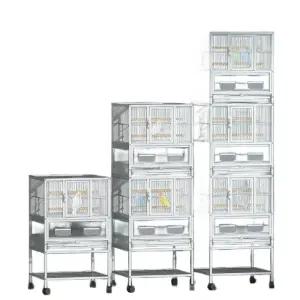 앵무새 새장 사육장 2단 앵무새새장 놀이터 표준 조류