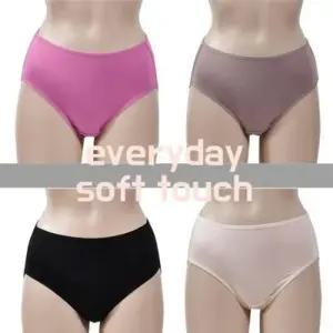 5묶음 (창민)부드러운 데일리 여성 팬티 세트 언더 맥시 이지