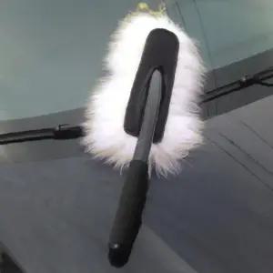 천연양모 먼지털이개 먼지청소용품 차먼지털이