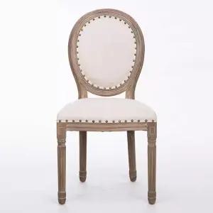 미국식 유럽식 의자 원목 화이트 복고풍 가정용 레스토랑