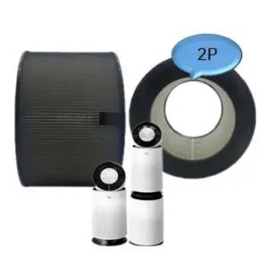 퓨리1단형 좋은 품질 퓨리케어 2단 헤파2개 원통형 AS228DWE 호