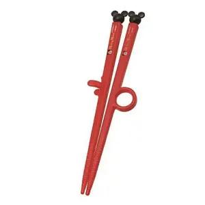 [알티피아]미키마우스 교정 젓가락 1P 유아 식사 트레이닝 엄지링 연습 식기