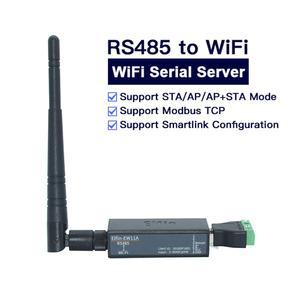 넓은 전압 EW11A 서버 36V 직렬 NI MODBUSTCP RS485 WIFI 변환기 임베디드 RJ45 EW11