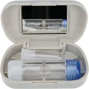 스포츠 비전 월드 트래블 키트 그레이 RGP 하드 콘택트 렌즈 미러 케이스 및 흡입 제거기