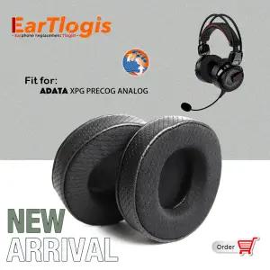 EarTlogis ADATA XPG PRECOG 아날로그 헤드셋 귀마개 커버 쿠션 이어 패드 용 새 도착 교체 용 이어 패드