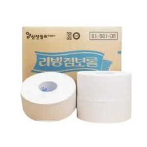 점보화장지 엠보싱점보롤 16롤 점보휴지 롤휴지
