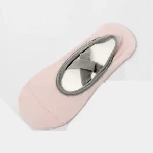 크로스밴딩 요가양말 핑크 토삭스 스포츠 삭스 논슬립 덧신 필라테스 운동