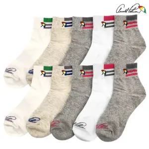 아놀드파마 여성 베이직 교복 링글 패션 뒤틀림 방지 단목 양말 10켤레 세트