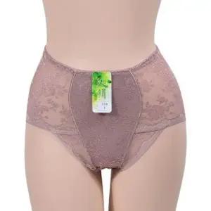 2묶음 (창민)(PT219)꽃무늬 자수 상쾌한 쿨 여성 팬티 하이웨