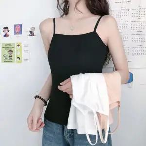 여자 이너용 얇은 스판 끈나시 셔츠이너 홈웨어 런닝 zvz3+8hNB