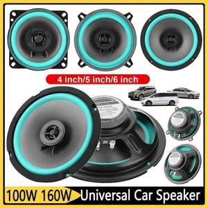 4/5/6.5인치 범용 자동차 동축 스피커 하이파이 오디오 풀 레인지 주파수 서브우퍼 강화된 스테레오 사운드