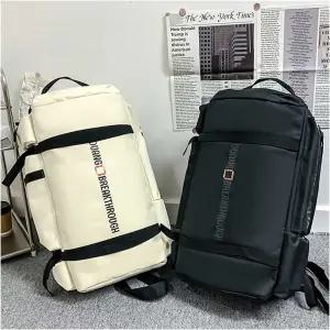 탈부착 크로스 스트랩 대용량 여행용 백팩 배낭 hdl7+3pwQ