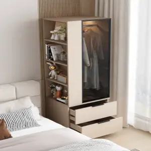 더류현 침실 소형 옷장 미니멀 맞춤형  방용 현대 심플 디자인