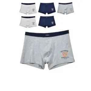 남성팬티 뛰어난 신축성 주니어 남아 드로즈 X 6매입 (A-31)