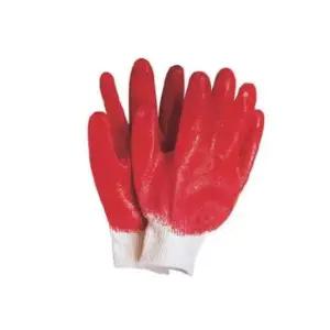 코팅장갑 완전코팅 장갑(빨강) 50켤레 작업 안전용품