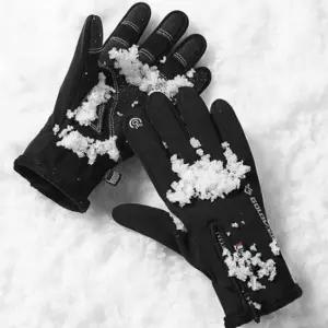 터치장갑 스마트폰 - 방수 스포츠 기모안감 스키 낚시