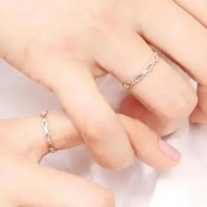 우정반지 92.5 실버 물고기 링 애끼 은 반지