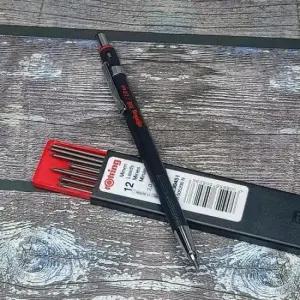 홀더펜 로트링 연필식 홀더샤프/홀더펜 set 2.0mm 300+HB심