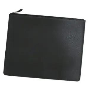 선물 웍스 노트북수납 대형 파우치 슬림 클러치백-블랙