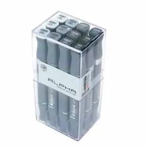 화방 알파 디자인마카 쿨그레이 - 42311 12색CG