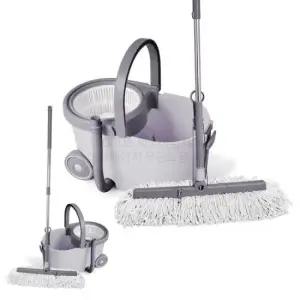 밀대 접이식 대형 스핀 청소기 원형걸레밀대 원형마대걸레