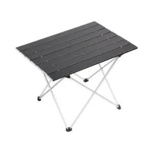 캠핑식탁 캠핑 알루미늄 롤테이블 블랙) (56x41cm DK10