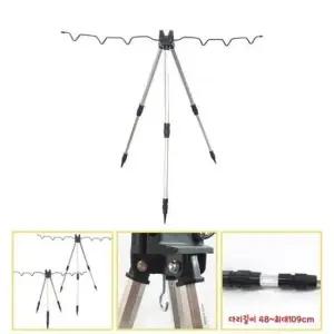 낙시거치대 접이식 낚시대 바다 민물 높이조절 받침대-7구