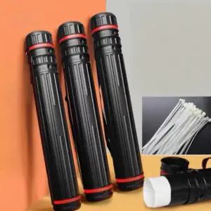 그림 보관 원통형 운반통 도면통 미술용 화구통 조절식 학원용 포스터 제도 문서 롤링