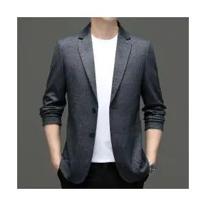 키체샵 남성 정장 자켓 가을 캐주얼 싱글 코트 HO3