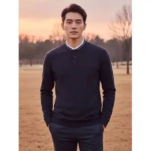 JDX 남성 루즈핏 헨리넥X2TLU3448DN 1149939