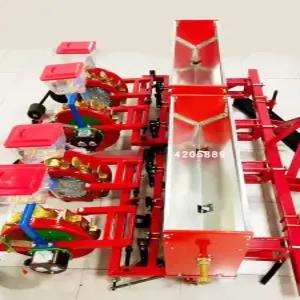 옥수수 파종기 농기계 4열 트랙터 밀 보리 이식기 모종 경운기 농기구