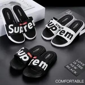 스트릿 슬리퍼 남녀공용 빅레터링 여름슬리퍼 SfU1+4JCe