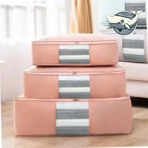 수납 이불가방 투명 정리함 특대형 수납팩